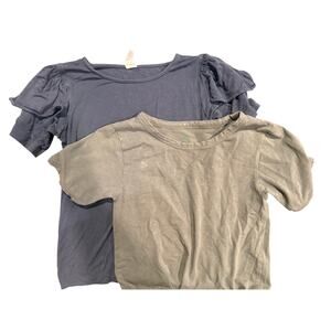 Kate Quinn Lot of 2 Tees Tshirts Organic Cotton Bamboo Little Liam 5Y